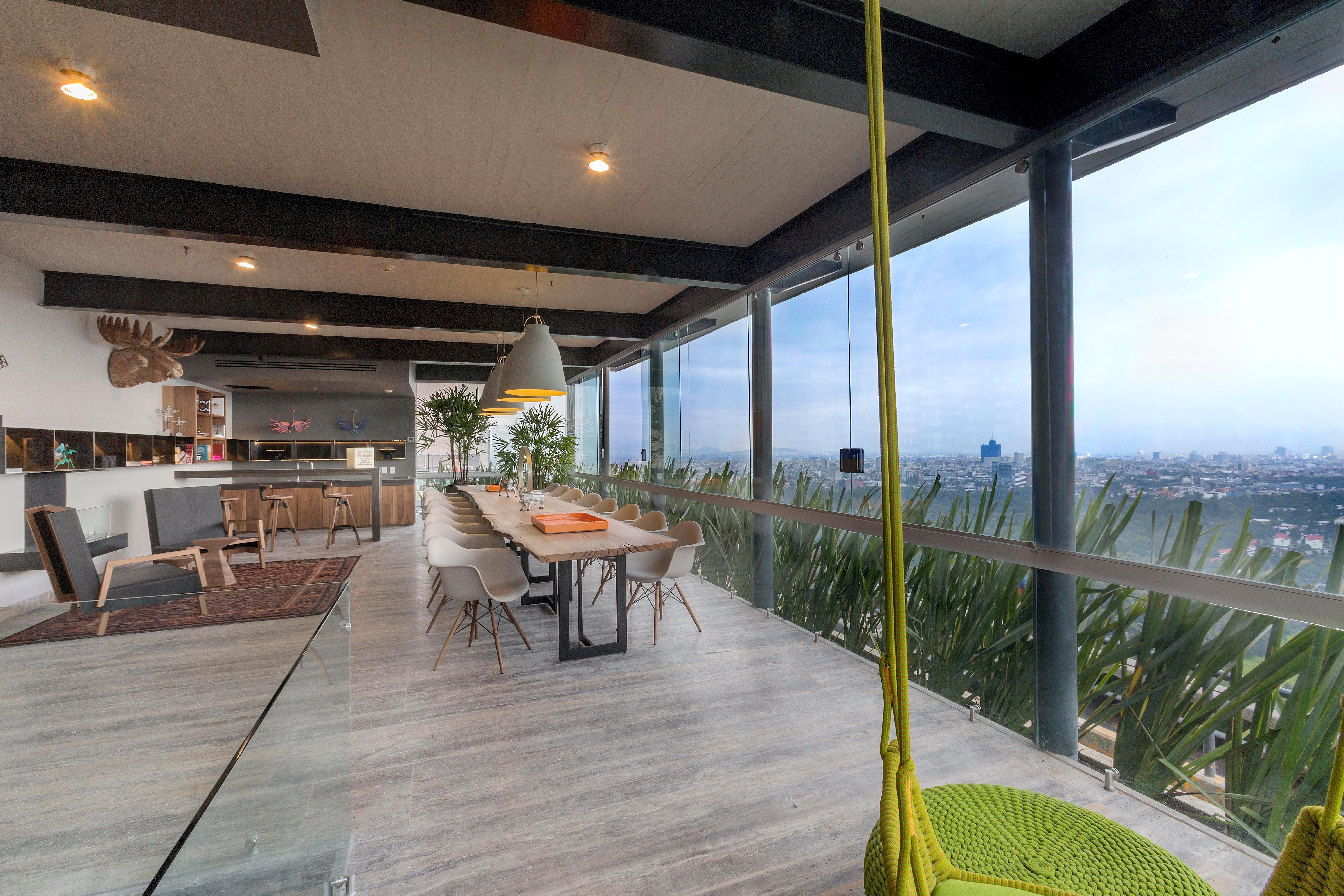 Presidente Intercontinental Mexico City By Ihg Екстер'єр фото Skyline Penthouse