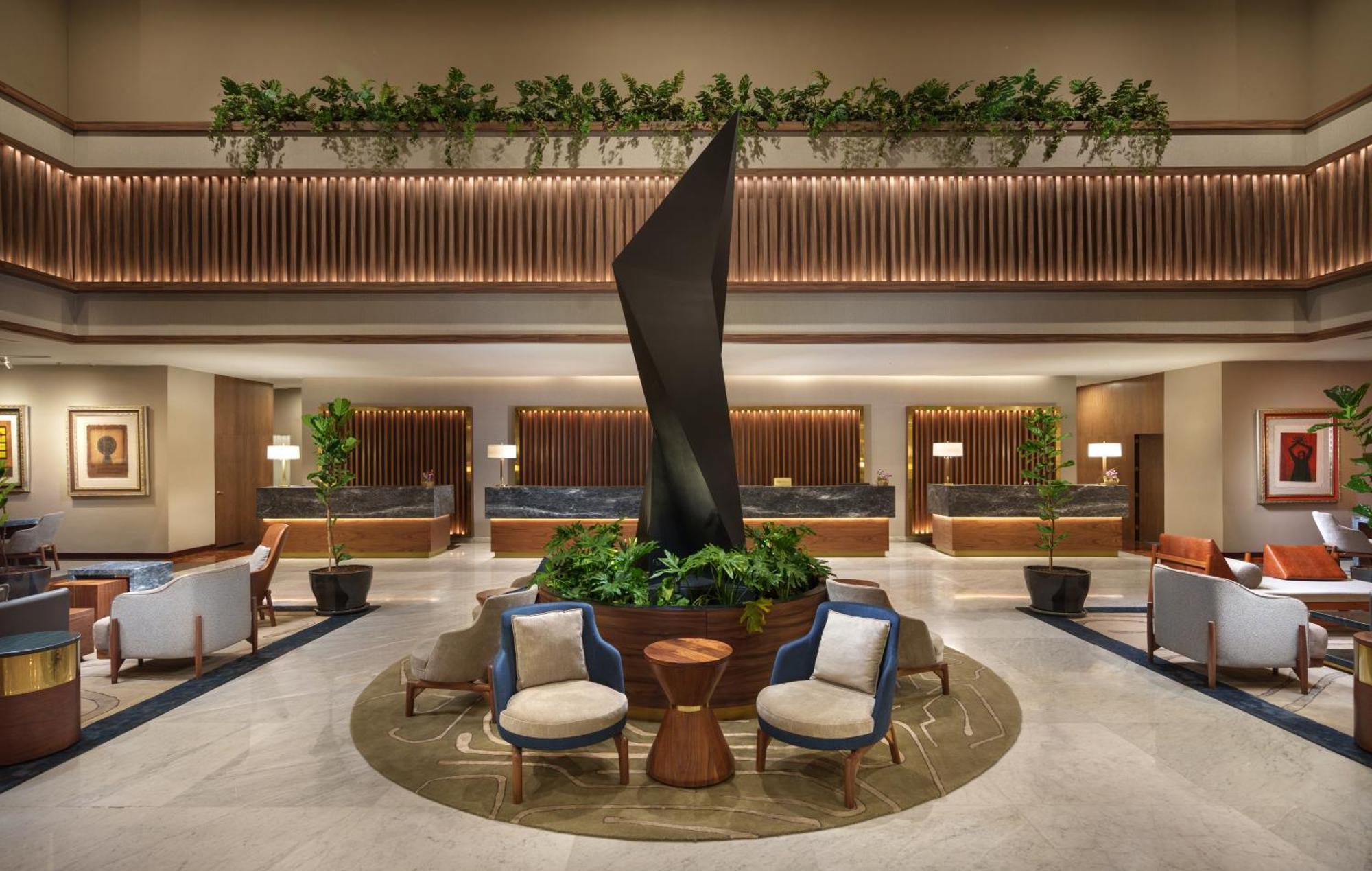 Presidente Intercontinental Mexico City By Ihg Екстер'єр фото The lobby of the hotel
